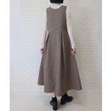 2 Way No-Sleeve Tuck Flare One-piece | Nora Lily | 詳細画像2