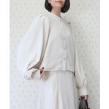 Button Up Puff Bolero Jacket | Nora Lily | 詳細画像1 