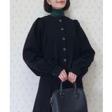 Button Up Puff Bolero Jacket | Nora Lily | 詳細画像5 