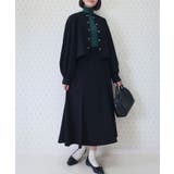 Button Up Puff Bolero Jacket | Nora Lily | 詳細画像6 