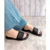 メッシュスクエアフラットサンダル | Noubel Voug Relax | 詳細画像6 