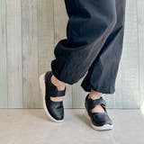 ストラップデザイン エレガンス ヒールアップスニーカー | Noubel Voug Relax | 詳細画像23