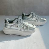 厚底 デザイン シューレース フリンジスニーカー | Noubel Voug Relax | 詳細画像14 