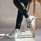 厚底 デザイン シューレース フリンジスニーカー | Noubel Voug Relax | 詳細画像16 