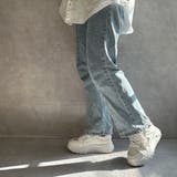 厚底 デザイン シューレース フリンジスニーカー | Noubel Voug Relax | 詳細画像26 