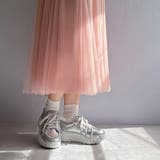 厚底 デザイン シューレース フリンジスニーカー | Noubel Voug Relax | 詳細画像31 