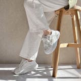 厚底 デザイン シューレース フリンジスニーカー | Noubel Voug Relax | 詳細画像32 