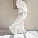 厚底 デザイン シューレース フリンジスニーカー | Noubel Voug Relax | 詳細画像34 