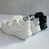 厚底 デザイン シューレース フリンジスニーカー | Noubel Voug Relax | 詳細画像6 