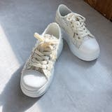 厚底 クラッシュデザイン スパンコール モチーフスニーカー | Noubel Voug Relax | 詳細画像14