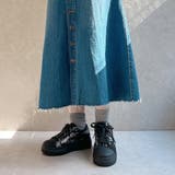 厚底 クラッシュデザイン スパンコール モチーフスニーカー | Noubel Voug Relax | 詳細画像20