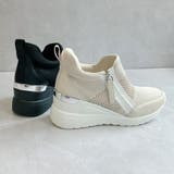 軽量 サイドジップ メッシュ 厚底スニーカー | Noubel Voug Relax | 詳細画像4 