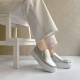 ステッチデザイン ボリュームソール スリップオンスニーカー | Noubel Voug Relax | 詳細画像11