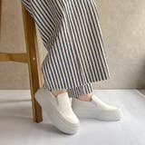 ステッチデザイン ボリュームソール スリップオンスニーカー | Noubel Voug Relax | 詳細画像14