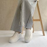 ステッチデザイン ボリュームソール スリップオンスニーカー | Noubel Voug Relax | 詳細画像15