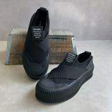 厚底★クロスバンド レースレス スリッポン スニーカー | Noubel Voug Relax | 詳細画像10