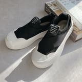 厚底★クロスバンド レースレス スリッポン スニーカー | Noubel Voug Relax | 詳細画像15