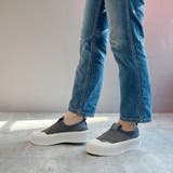 厚底★クロスバンド レースレス スリッポン スニーカー | Noubel Voug Relax | 詳細画像20