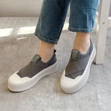 厚底★クロスバンド レースレス スリッポン スニーカー | Noubel Voug Relax | 詳細画像21