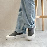 厚底★クロスバンド レースレス スリッポン スニーカー | Noubel Voug Relax | 詳細画像22