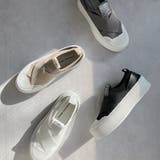 厚底★クロスバンド レースレス スリッポン スニーカー | Noubel Voug Relax | 詳細画像6