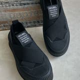 厚底★クロスバンド レースレス スリッポン スニーカー | Noubel Voug Relax | 詳細画像9