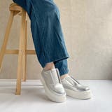 極ふわ 厚底フラットソール 甲ゴムスリッポンスニーカー | Noubel Voug Relax | 詳細画像20