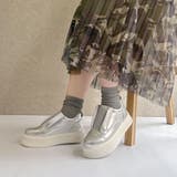 極ふわ 厚底フラットソール 甲ゴムスリッポンスニーカー | Noubel Voug Relax | 詳細画像21