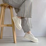 極ふわ 厚底フラットソール 甲ゴムスリッポンスニーカー | Noubel Voug Relax | 詳細画像29