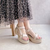 軽やかに盛れる 厚底 アーバンストラップサンダル | Noubel Voug Relax | 詳細画像17