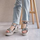 軽やかに盛れる 厚底 アーバンストラップサンダル | Noubel Voug Relax | 詳細画像21
