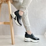 ふわモコ 軽量 厚底エア入りソール スタイリッシュスリッポン | Noubel Voug Relax | 詳細画像9