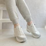 サッと履ける 軽量 厚底エア入りソール スタイリッシュレースアップスニーカー | Noubel Voug Relax | 詳細画像17