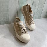 シャンパン | 厚底 やわらかニット スニーカー | Noubel Voug Relax