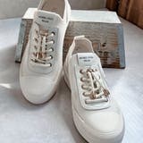 上品スニーカー サッと履ける レザーニット レースアップスニーカー | Noubel Voug Relax | 詳細画像13 