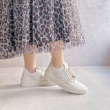 上品スニーカー サッと履ける レザーニット レースアップスニーカー | Noubel Voug Relax | 詳細画像15 