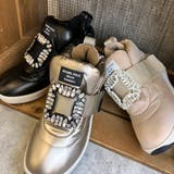 3WAY ビジューバックル もこもこボリューム 撥水スニーカー | Noubel Voug Relax | 詳細画像2 