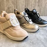 3WAY ビジューバックル もこもこボリューム 撥水スニーカー | Noubel Voug Relax | 詳細画像3 