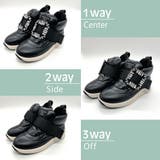 3WAY ビジューバックル もこもこボリューム 撥水スニーカー | Noubel Voug Relax | 詳細画像32 