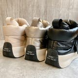 3WAY ビジューバックル もこもこボリューム 撥水スニーカー | Noubel Voug Relax | 詳細画像4 