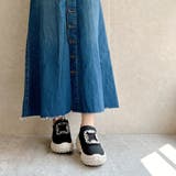 軽量ボリュームソールビジューバックルスニーカー | Noubel Voug Relax | 詳細画像10 