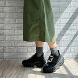 軽量ボリュームソールビジューバックルスニーカー | Noubel Voug Relax | 詳細画像12 