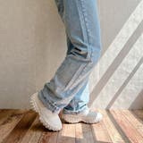 軽量ボリュームソールビジューバックルスニーカー | Noubel Voug Relax | 詳細画像23 