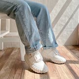 軽量ボリュームソールビジューバックルスニーカー | Noubel Voug Relax | 詳細画像24 