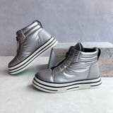 シルバー | ふわモコ 撥水 あったかショートブーツ | Noubel Voug Relax