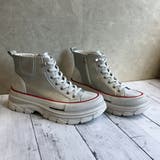 厚底 レースアップ カジュアル ハイカットスニーカー | Noubel Voug Relax | 詳細画像9