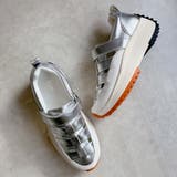 上品スニーカー グルカデザイン厚底 異素材コンビスニーカー | Noubel Voug Relax | 詳細画像9 