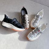 上品スニーカー グルカデザイン厚底 異素材コンビスニーカー | Noubel Voug Relax | 詳細画像4 