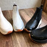 厚底トラックソール サイドゴア スニーカーブーツ | Noubel Voug Relax | 詳細画像2