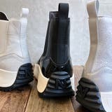 厚底トラックソール サイドゴア スニーカーブーツ | Noubel Voug Relax | 詳細画像3